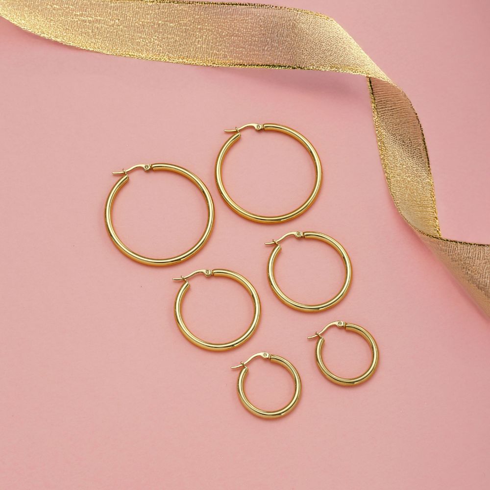 Exude Hoop Earrings