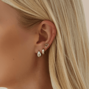 Bohomoon Stainless Steel Adorn Stud Earrings