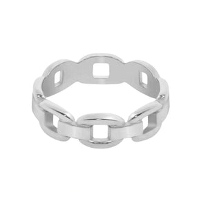 Bohomoon Stainless Steel Analeise Chain Ring