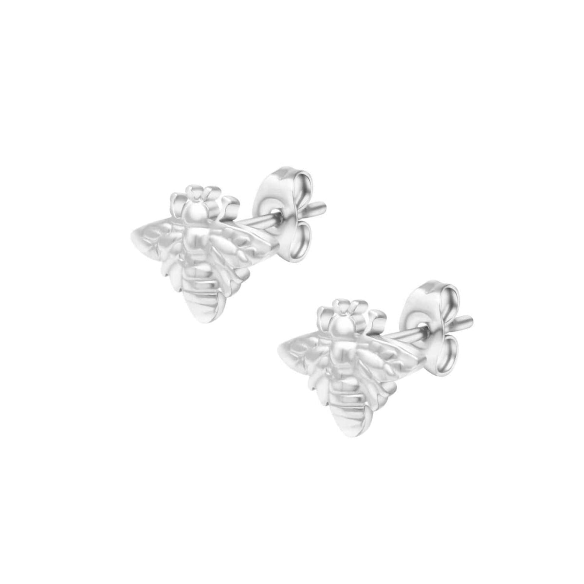 Bohomoon Stainless Steel Bee Stud Earrings