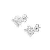 Bohomoon Stainless Steel Bee Stud Earrings