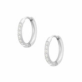 BOHOMOON Stainless Steel Caterina Hoop Earrings Silver / Small