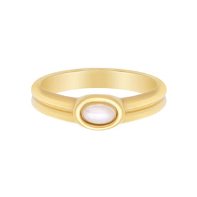 Bohomoon Stainless Steel Charlotte Pearl Ring