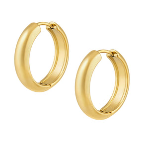 Bohomoon Stainless Steel Chunky Hoop Earrings