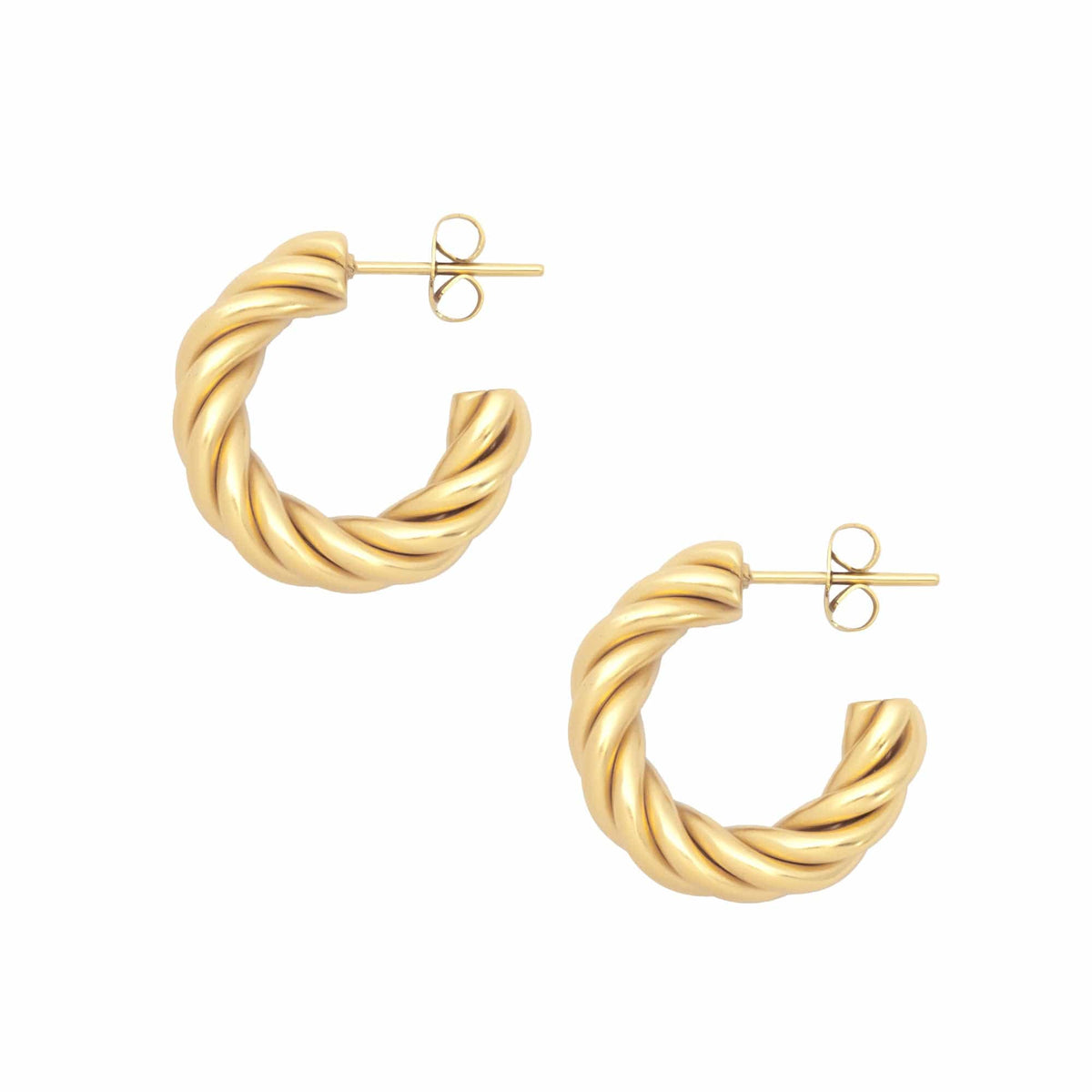 Bohomoon Stainless Steel Cody Hoop Earrings