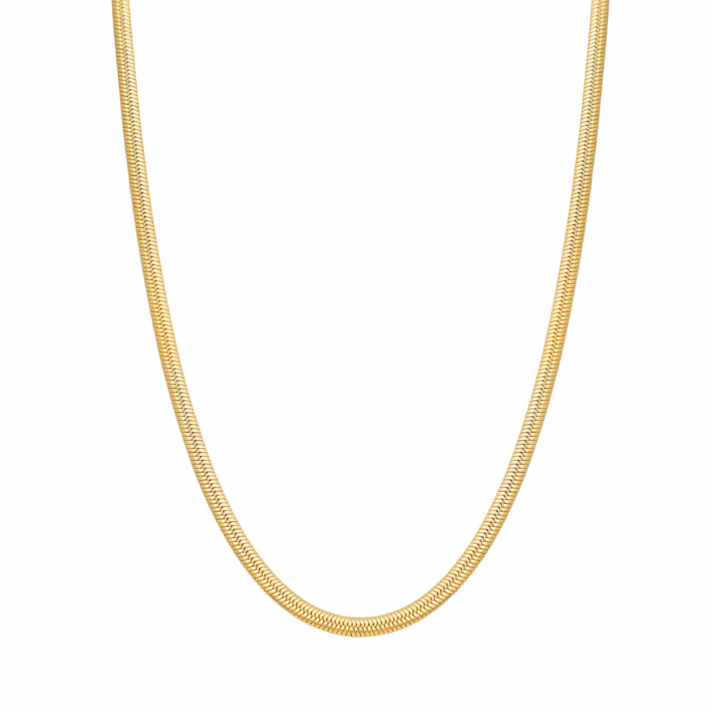 BOHOMOON Dainty Herringbone Choker / Necklace | Waterproof & Tarnish