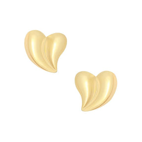 Bohomoon Stainless Steel Dancing Hearts Stud Earrings