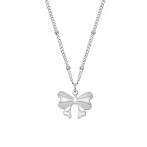 Bohomoon Stainless Steel Emma Bow Necklace