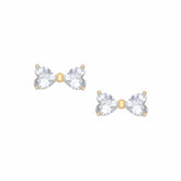 Bohomoon Stainless Steel Felicity Bow Stud Earrings