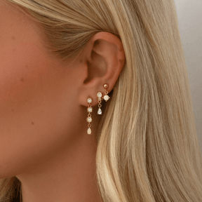 Bohomoon Stainless Steel Hannah Stud Earrings