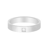 BohoMoon Stainless Steel Haven Ring Silver / US 6 / UK L / EUR 51 (small)