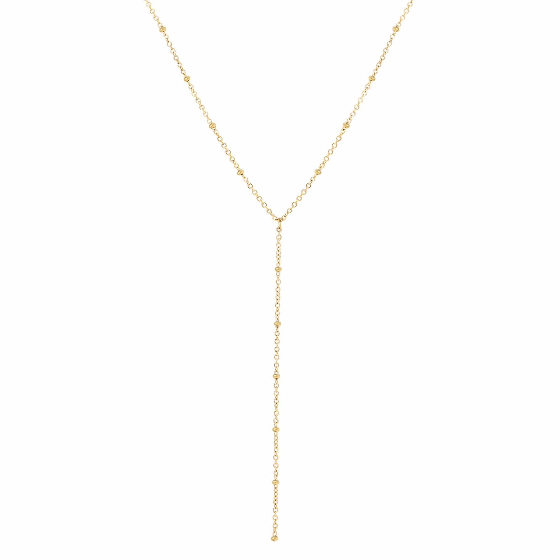 Bohomoon Stainless Steel Heatwave Lariat Necklace