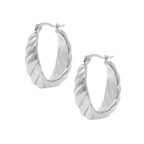 Bohomoon Stainless Steel Honey Hoop Earrings