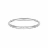 BohoMoon Stainless Steel Jane Ring Silver / US 5 / UK J / EUR 49 (x small)