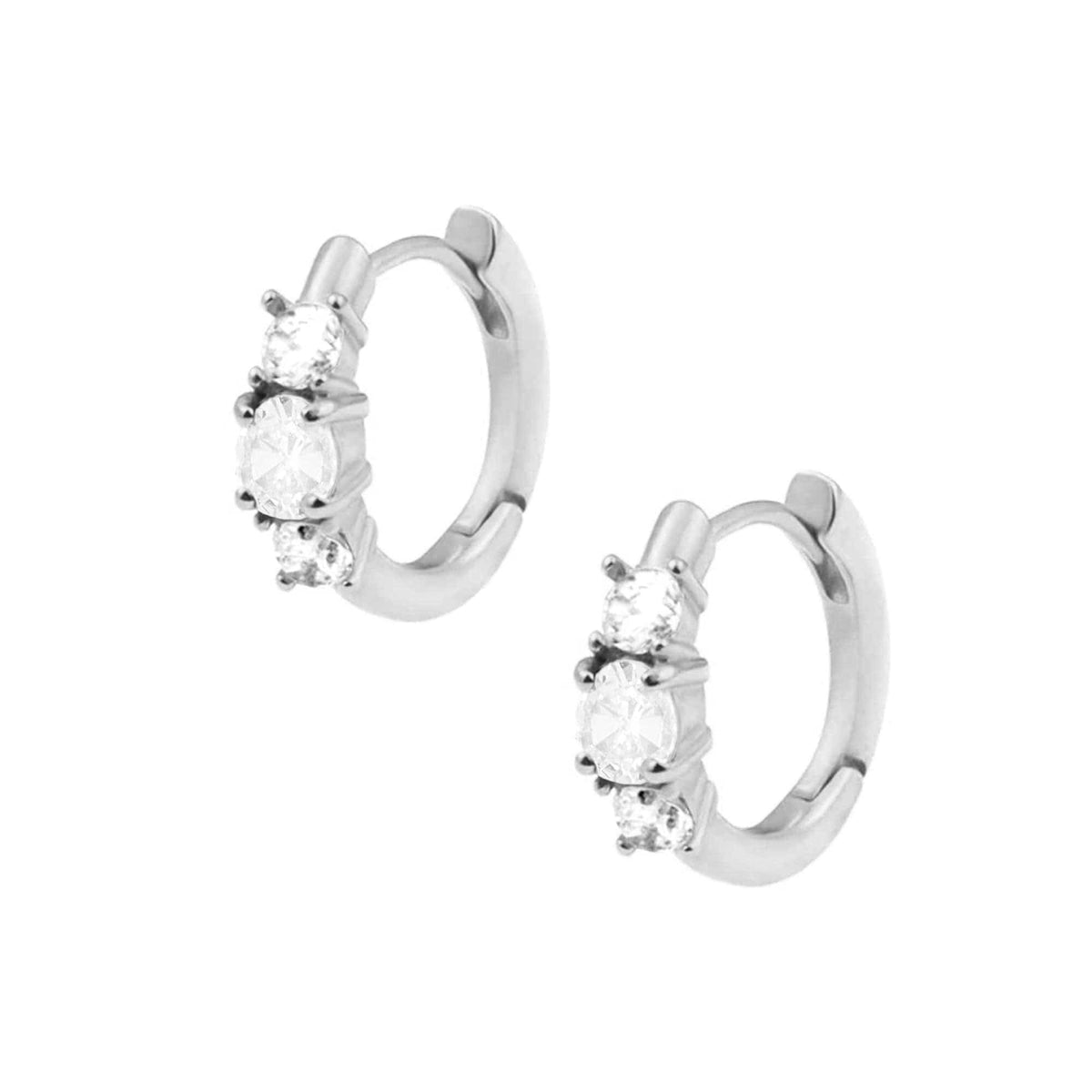 Bohomoon Stainless Steel Jodi Hoop Earrings