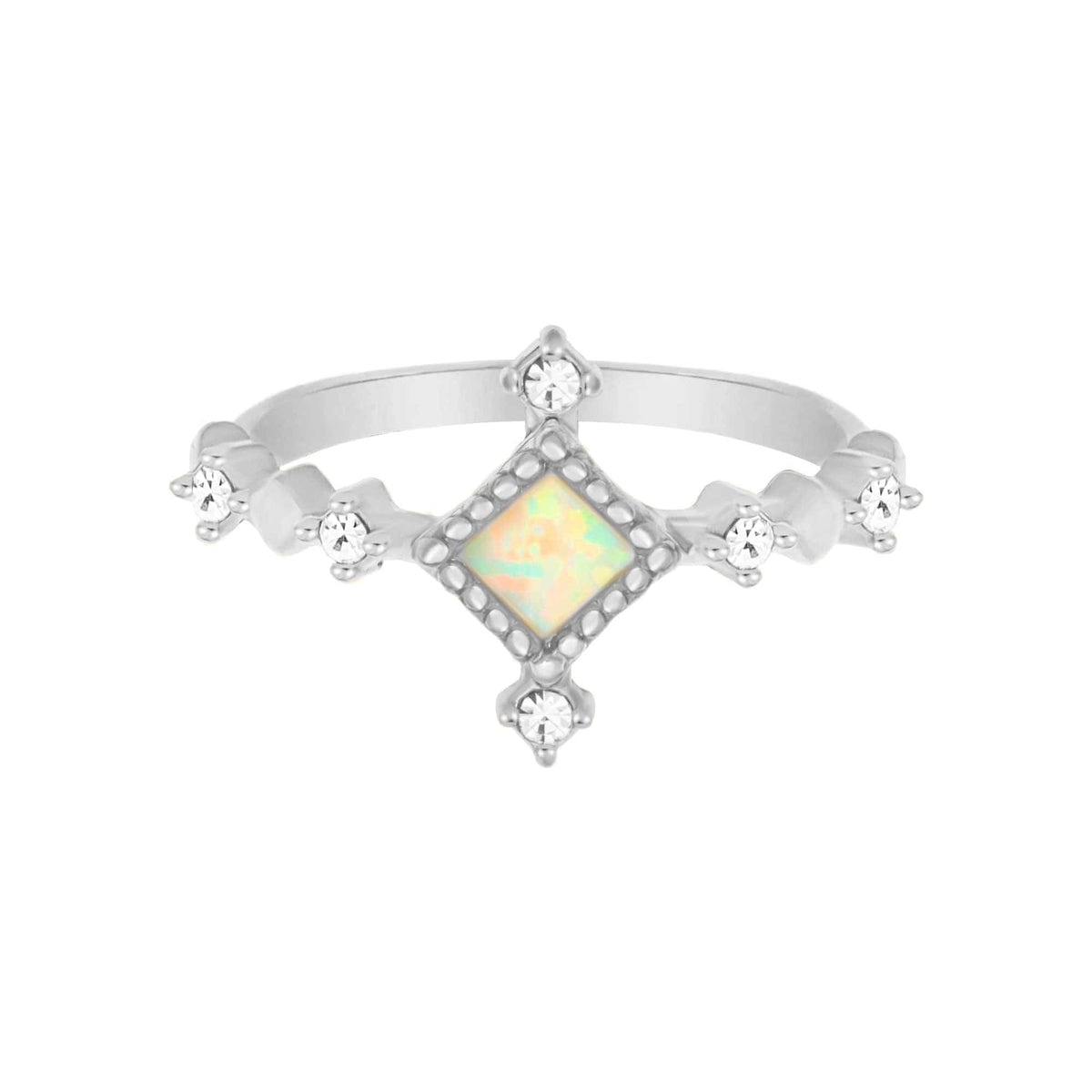 Bohomoon Stainless Steel Joelle Opal Ring