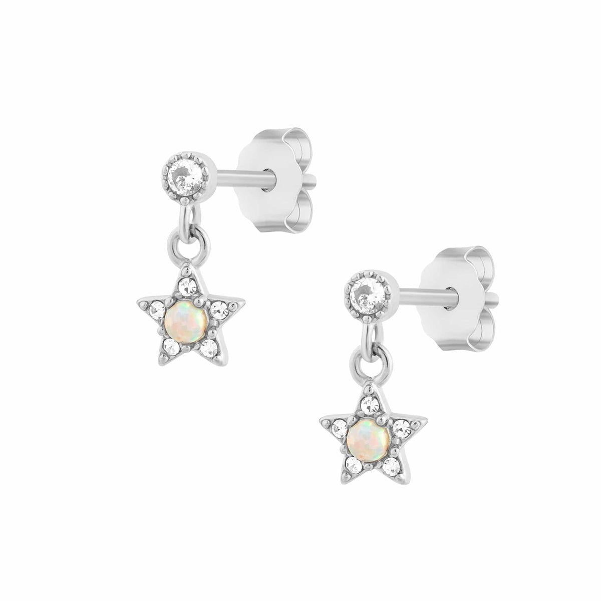 Bohomoon Stainless Steel Joy Opal Stud Earrings