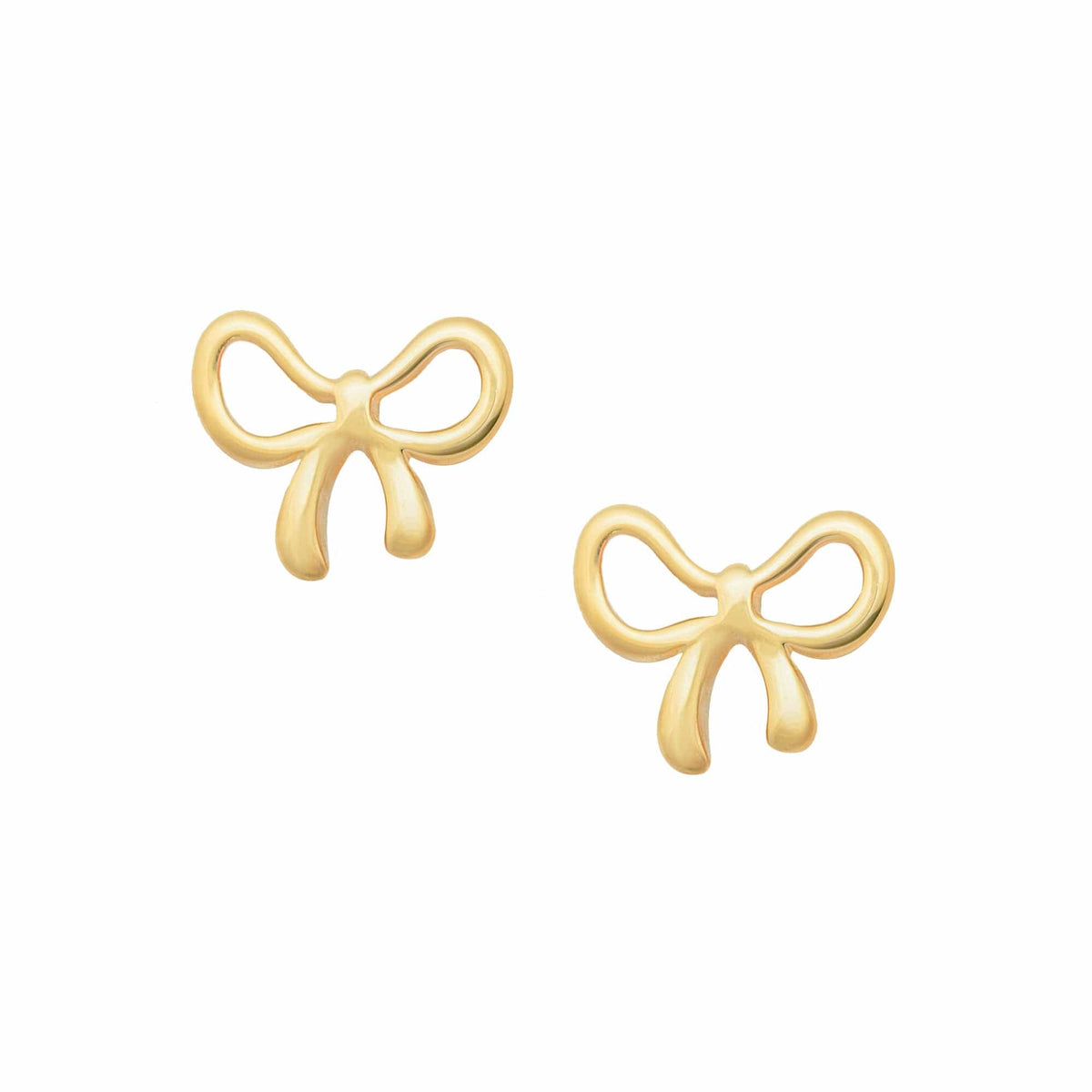 Bohomoon Stainless Steel Kylie Bow Stud Earrings