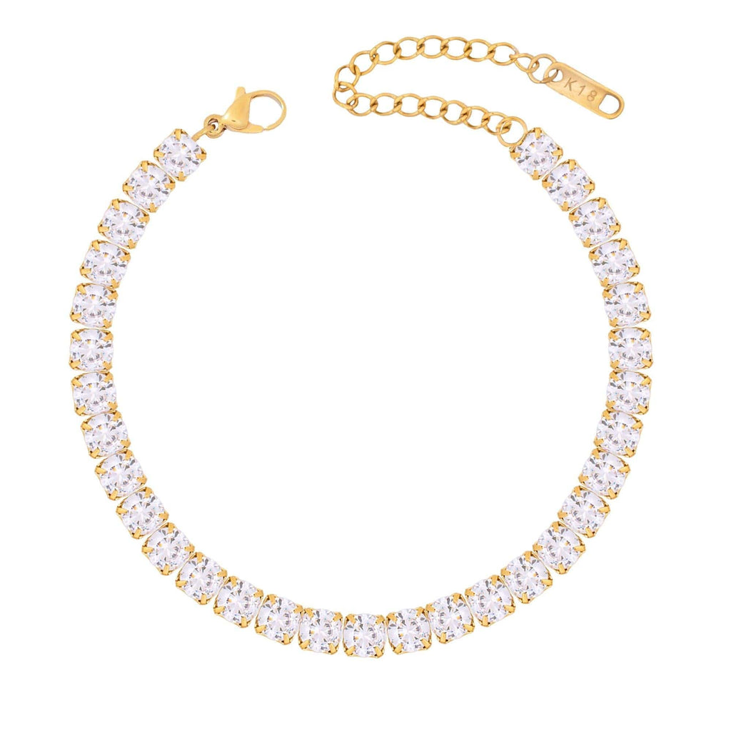 BOHOMOON Louise Tennis Bracelet | Waterproof & Tarnish Free Stainless