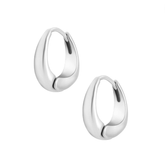 BOHOMOON Stainless Steel Lynette Hoop Earrings Silver