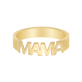 Bohomoon Stainless Steel Mama Ring