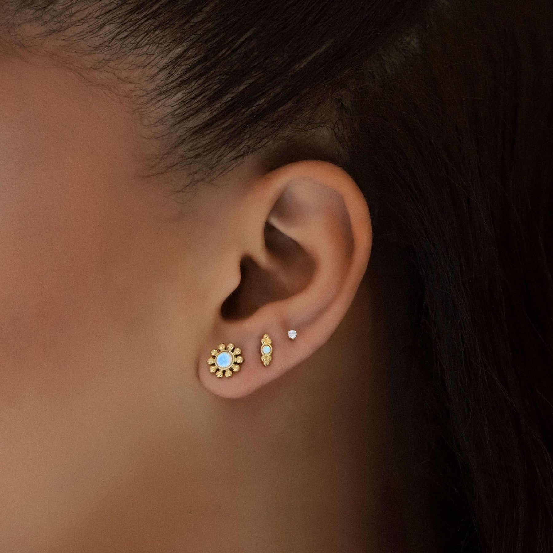 Bohomoon Stainless Steel Molly Stud Earrings