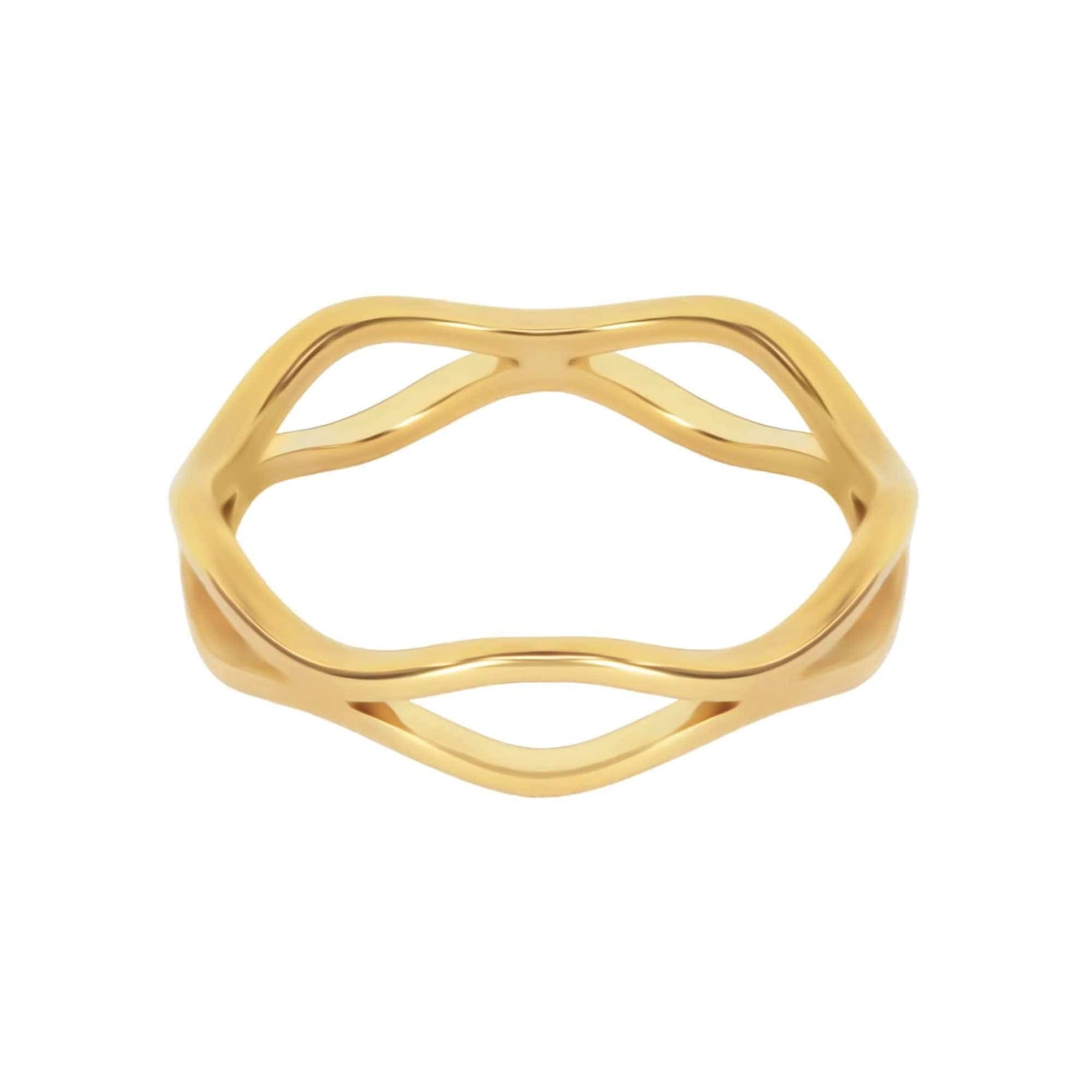 BohoMoon Stainless Steel Miranda Ring Gold / US 6 / UK L / EUR 51 (small)