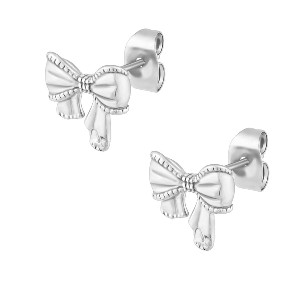 Bohomoon Stainless Steel Nora Bow Stud Earrings