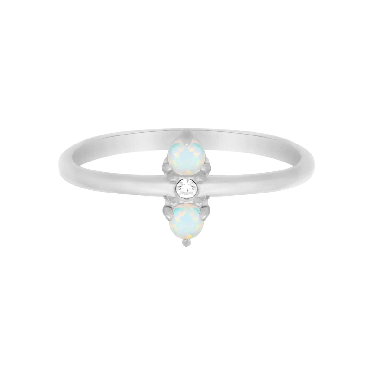 Bohomoon Stainless Steel Phillipa Opal Ring