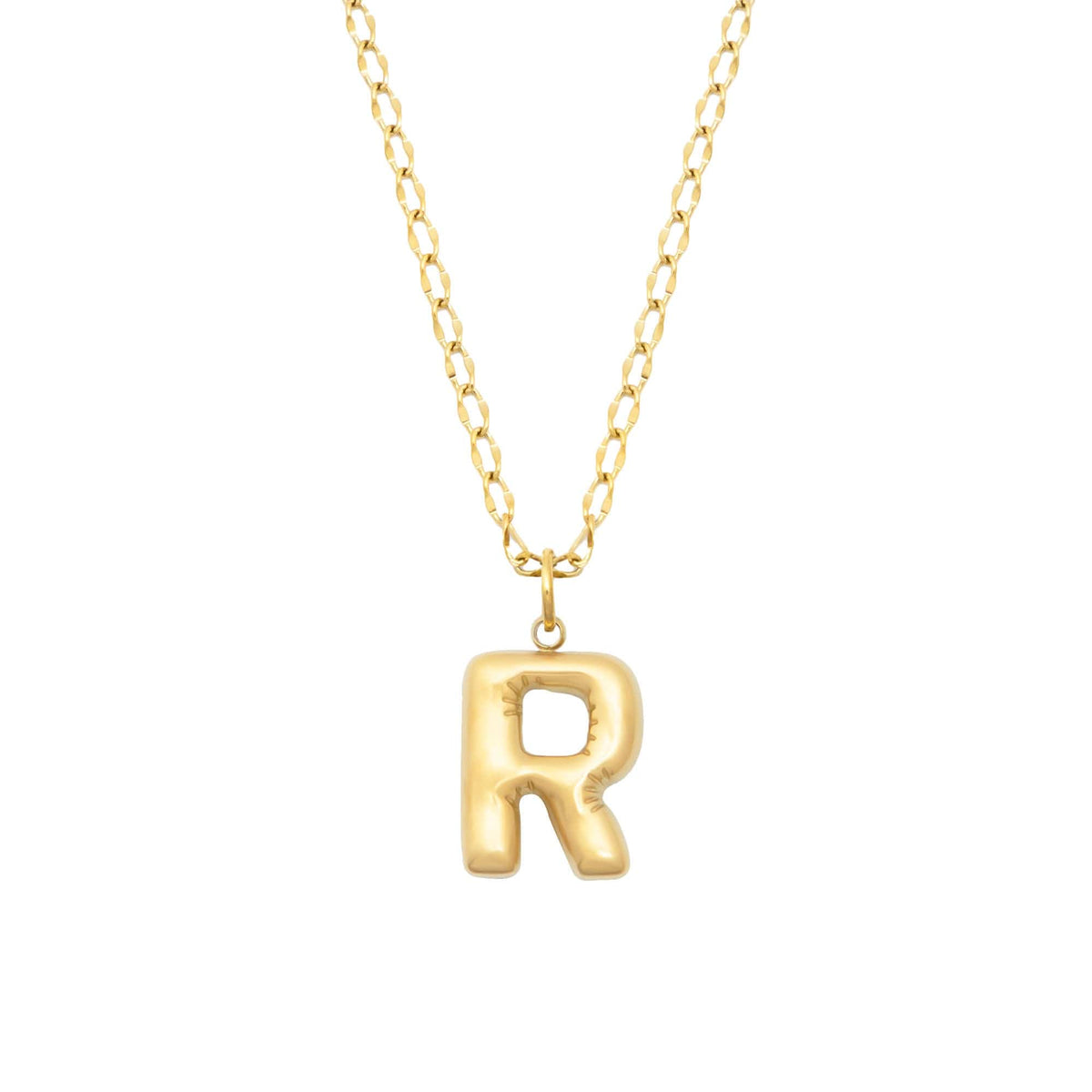 Bohomoon Stainless Steel Purpose Initial Necklace