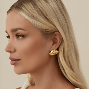 Bohomoon Stainless Steel Rinna Stud Earrings