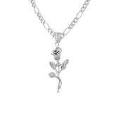 BohoMoon Stainless Steel Rosemary Necklace Silver