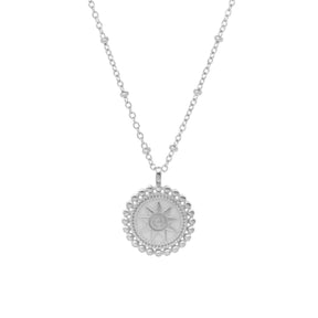 BohoMoon Stainless Steel San Jose Necklace Silver