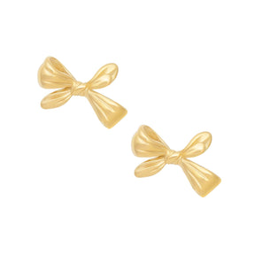 Bohomoon Stainless Steel Selena Bow Stud Earrings