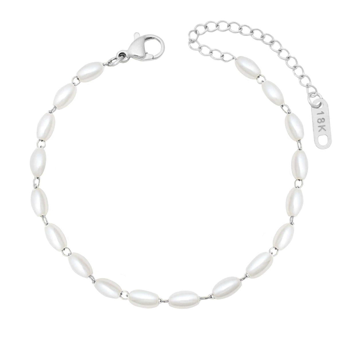 Bohomoon Stainless Steel Serenade Pearl Bracelet