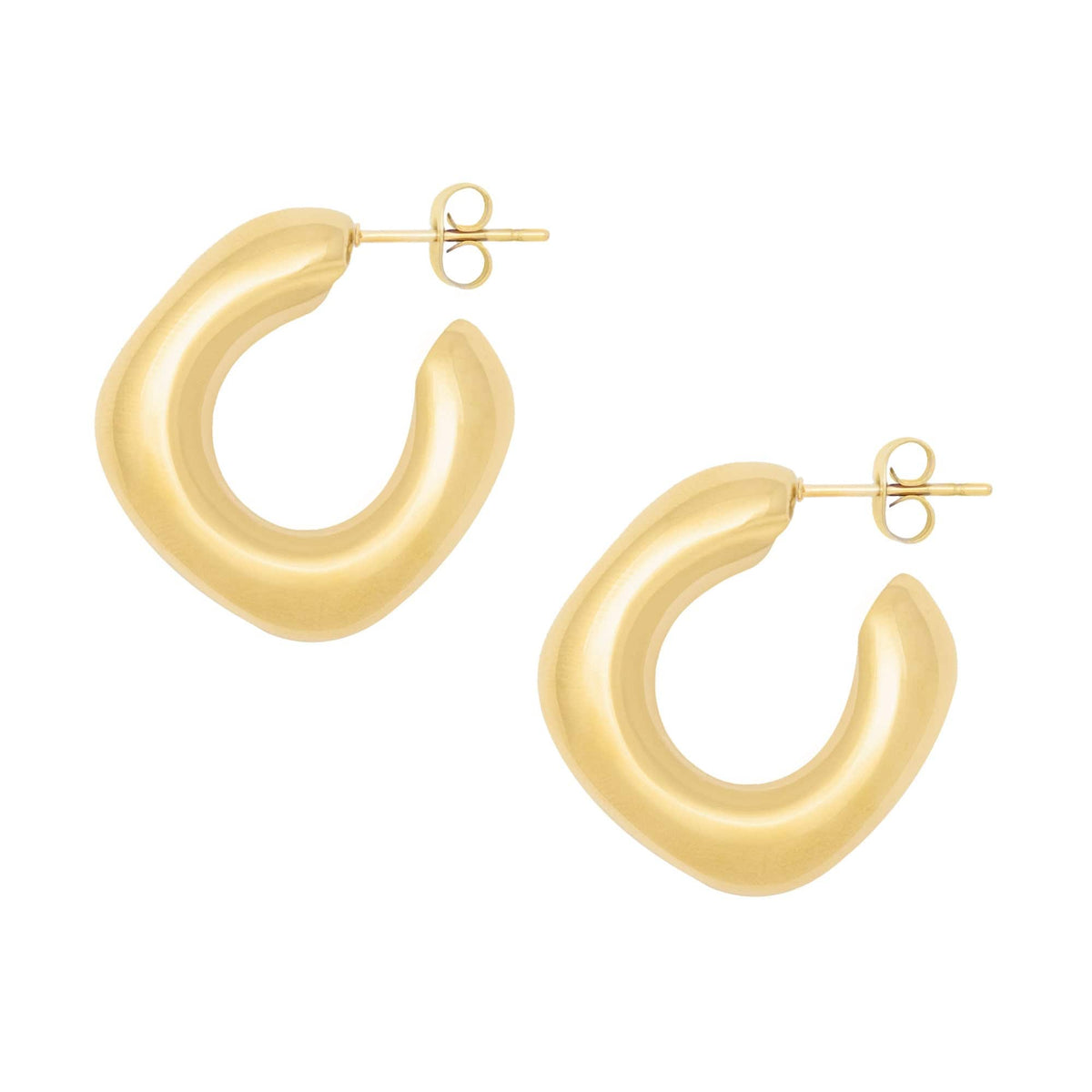 Bohomoon Stainless Steel Siesta Hoop Earrings