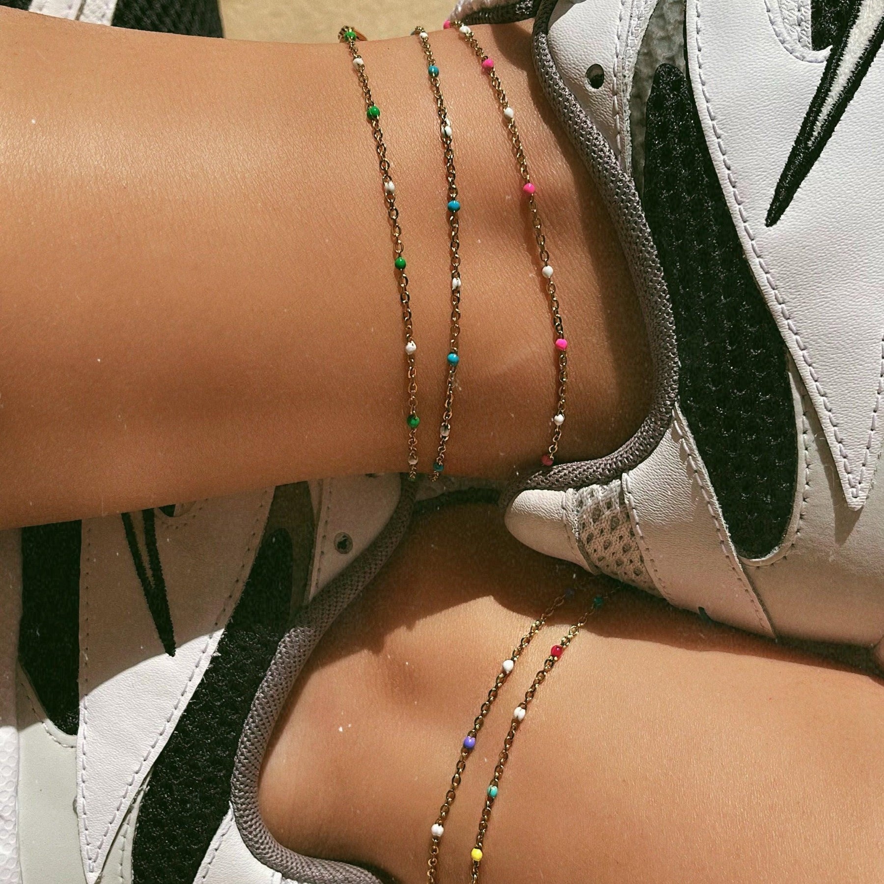 BohoMoon Stainless Steel Soda Anklet