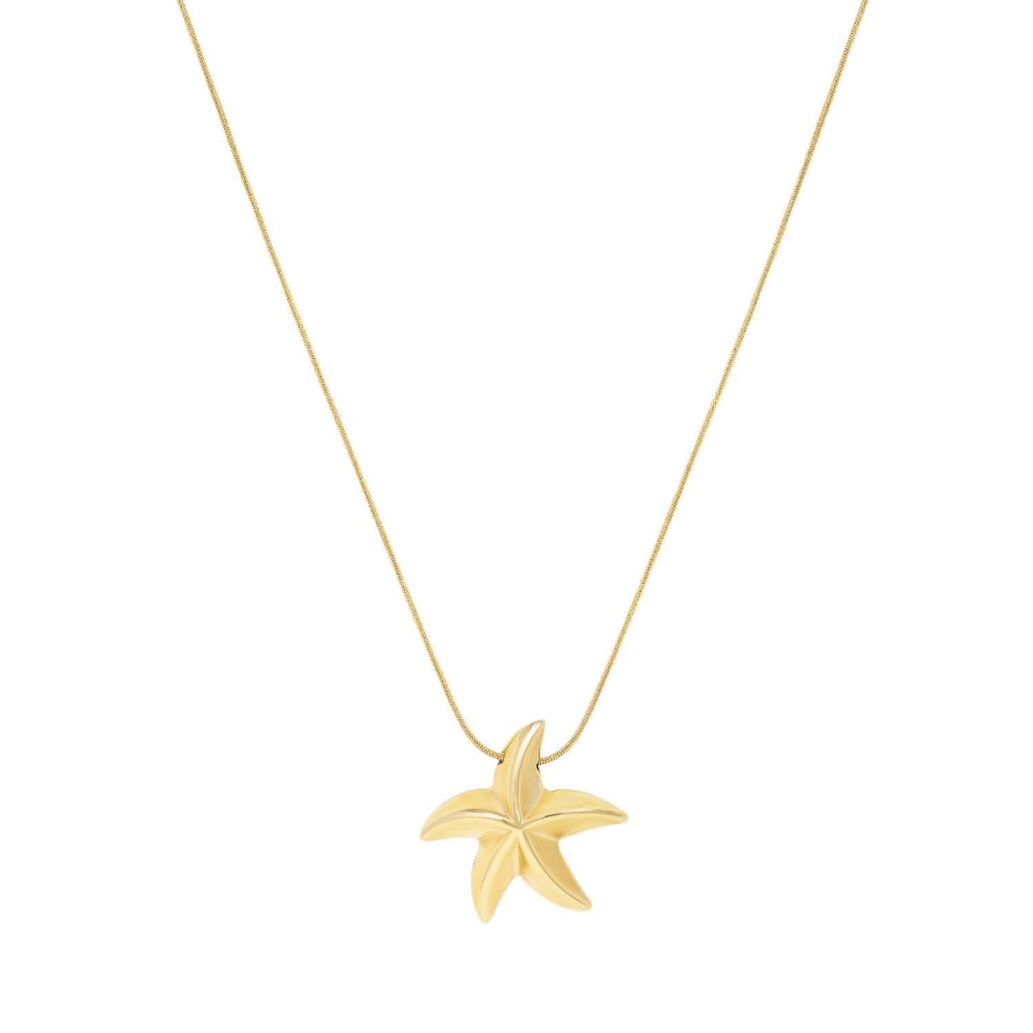 Bohomoon Stainless Steel Starfish Necklace