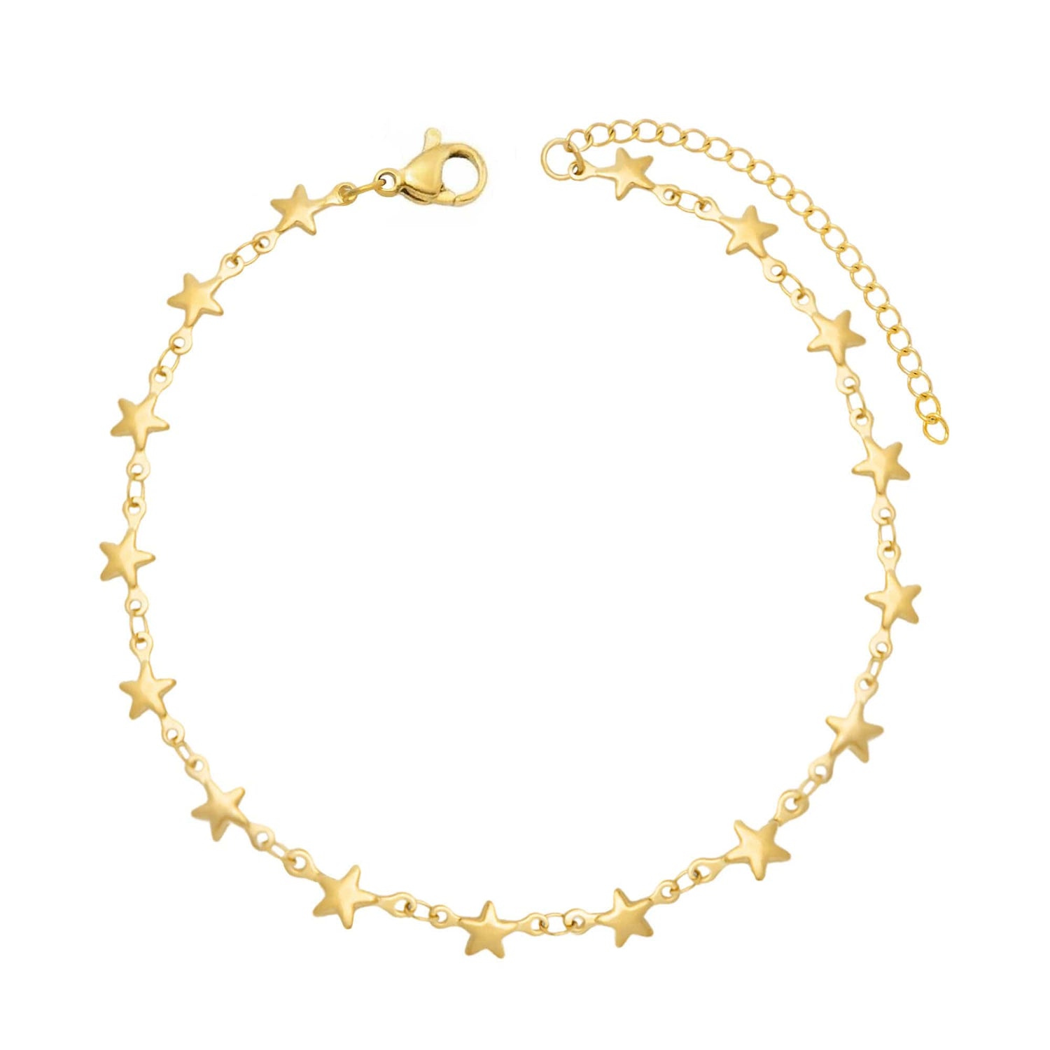 BOHOMOON Stargirl Anklet | Waterproof & Tarnish Free Stainless Steel