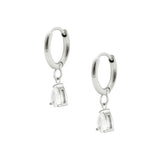 Bohomoon Stainless Steel Una Hoop Earrings