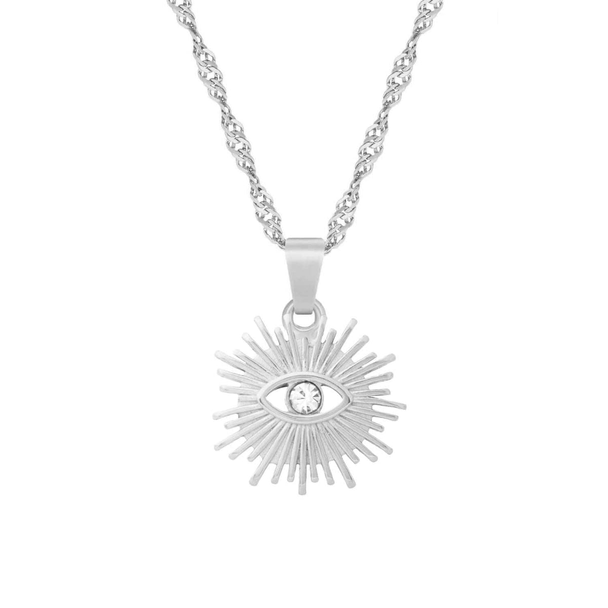 BohoMoon Stainless Steel Vienne Necklace Silver