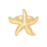 Bohomoon Stainless Steel Viola Starfish Ring