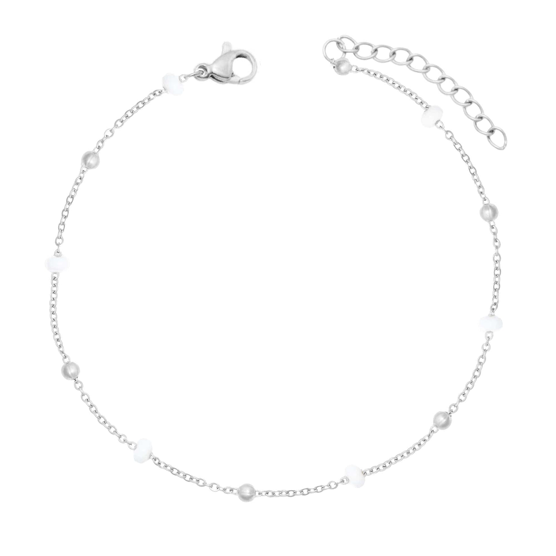 Bohomoon Stainless Steel White Sands Anklet