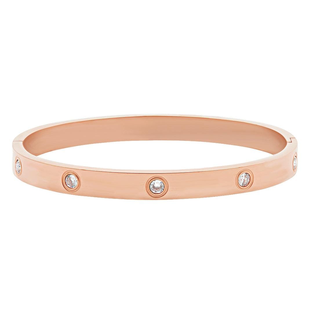 BohoMoon Stainless Steel Bliss Bracelet Rose Gold