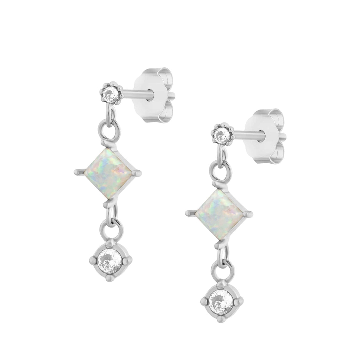 Bohomoon Stainless Steel Mackenzie Opal Stud Earrings