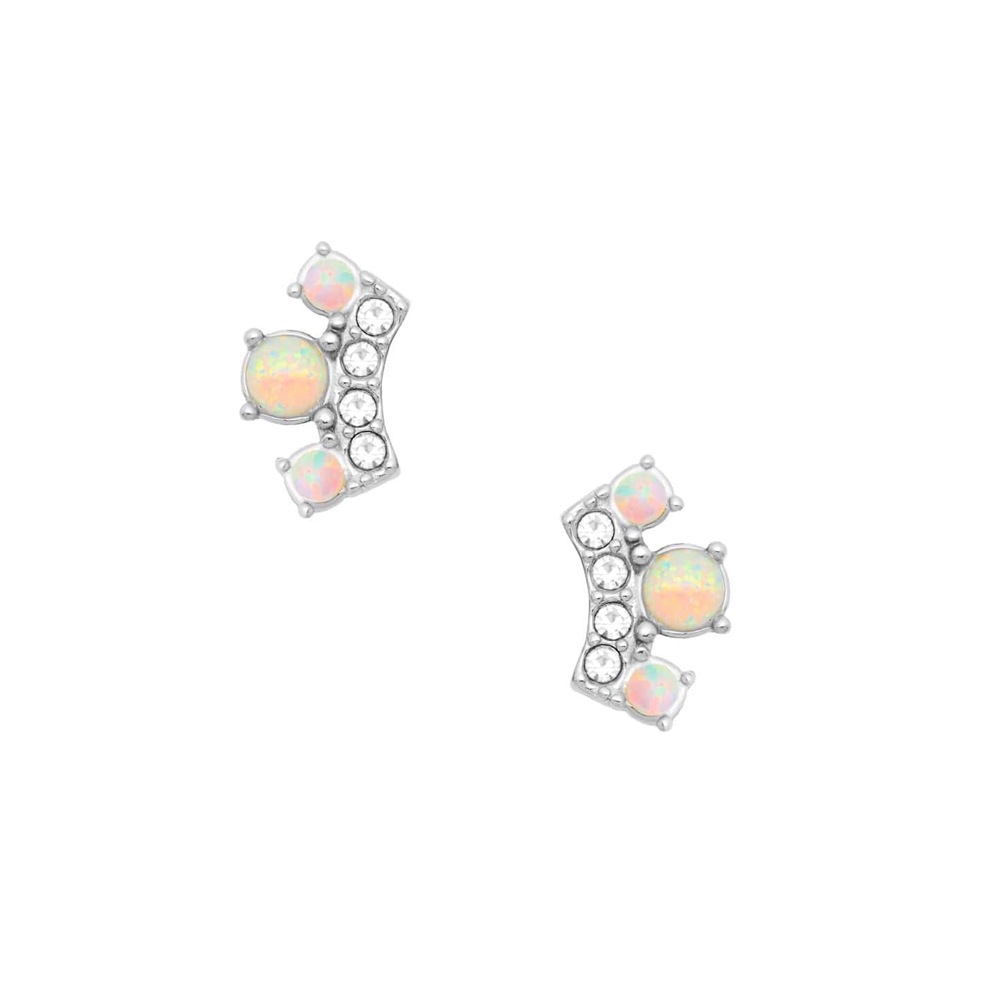 Bohomoon Stainless Steel Clarissa Opal Stud Earrings