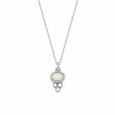 Bohomoon Stainless Steel Gracious Opal Necklace