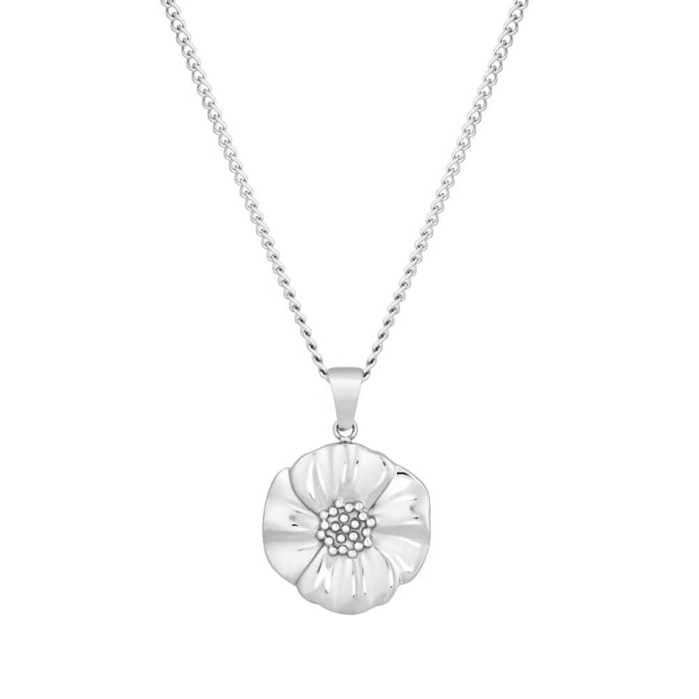 Bohomoon Stainless Steel Poppy Necklace